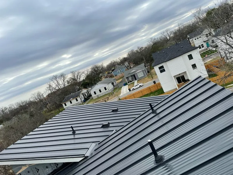 Standing seam metal roof panels with vents for Skylight Repair in Chestertown